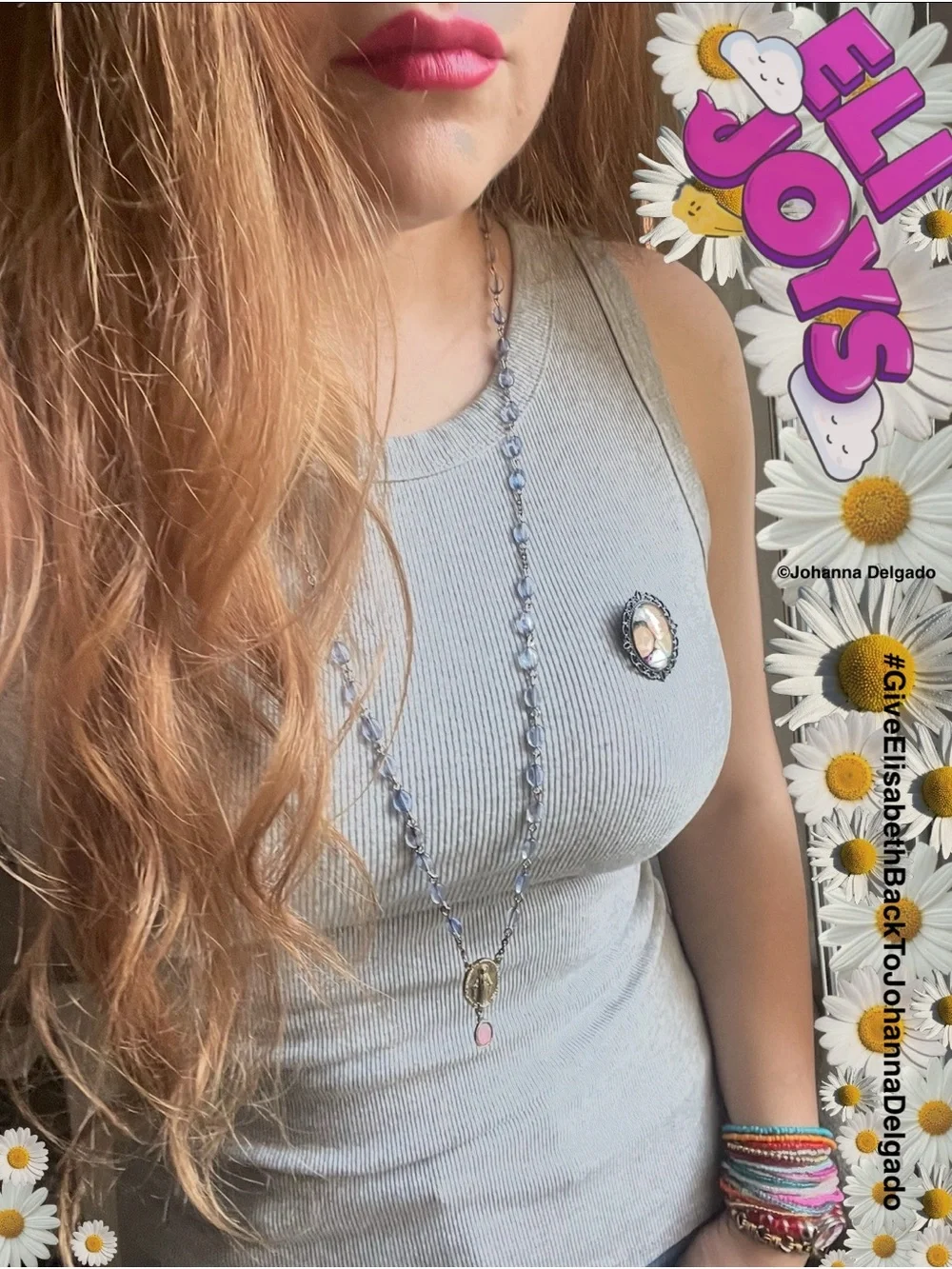 ELIJOYS - #GiveElisabethBackToJohannaDelgado ©️JD brooch OS